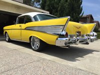 Ken & Vilma Guzzetta  1957 Bel Air Sport Coupe