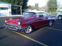 Ben & Anna Ignagni  1957 Bel Air Sport Coupe