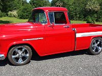 Stan & Lori Mansfield  1955 Chevy Cameo Pickup