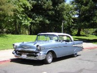 Bill & Pat Nevarez  1957 4dr Sport Sedan Bel Air